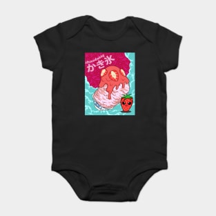 Strawberry Kakigori Baby Bodysuit